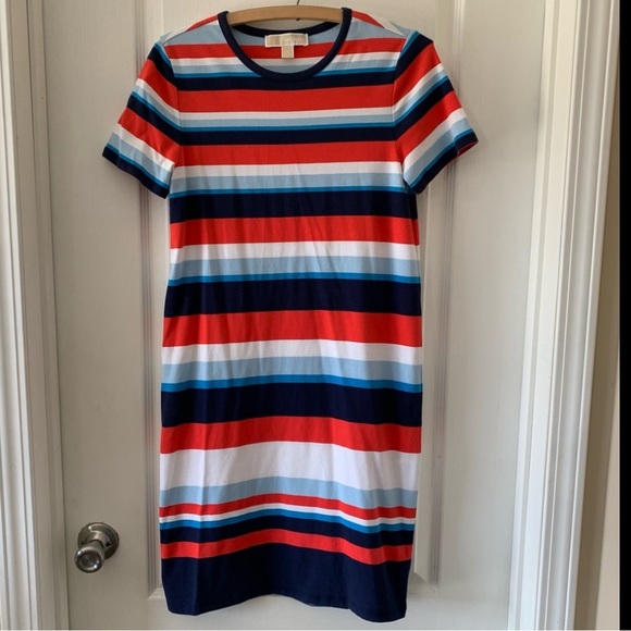 MICHAEL Michael Kors Dresses & Skirts - MICHAEL Michael Kors striped T shirt dress